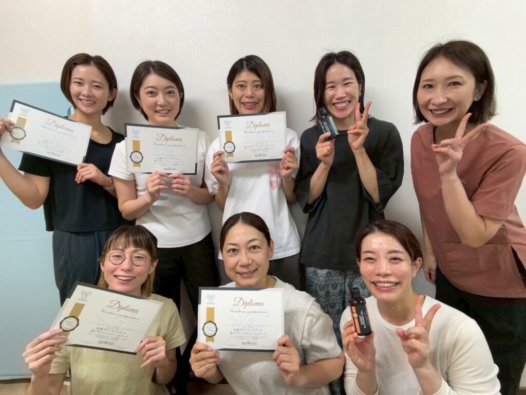 筋デザインドレナージュ再受講 in福岡