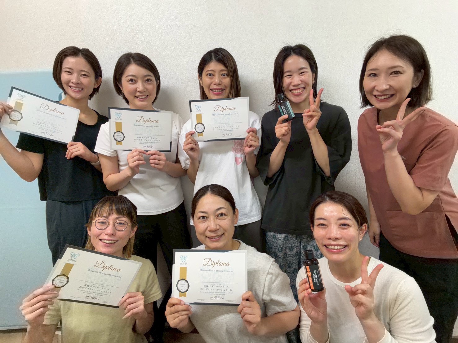 筋デザインドレナージュ再受講 in福岡